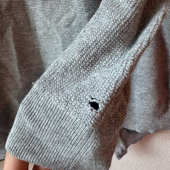 Levi’s Women's Waffle Knit Cardigan - grey, size M - Picture 6 of 6